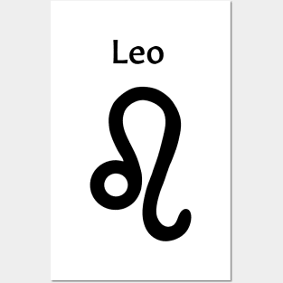 Leo star sign merchandise Posters and Art